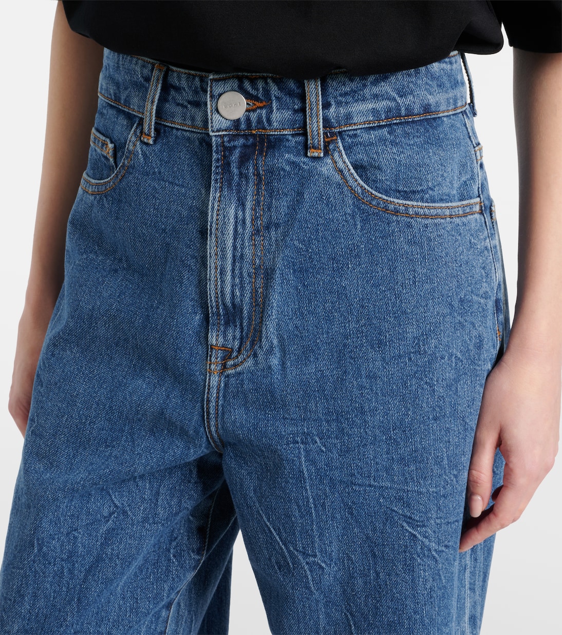 Jeans a gamba larga e vita alta | Róhe