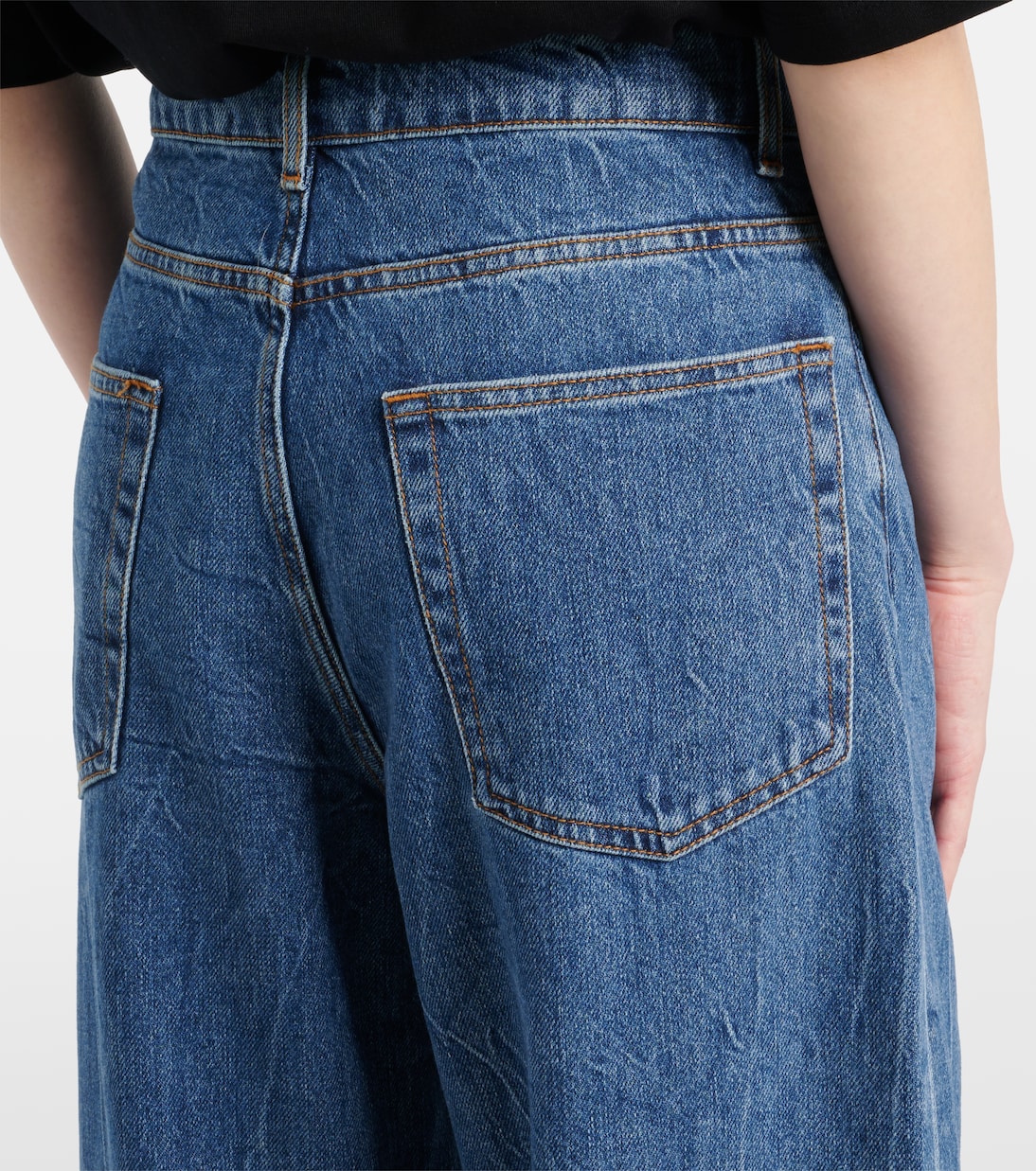 Jeans a gamba larga e vita alta | Róhe