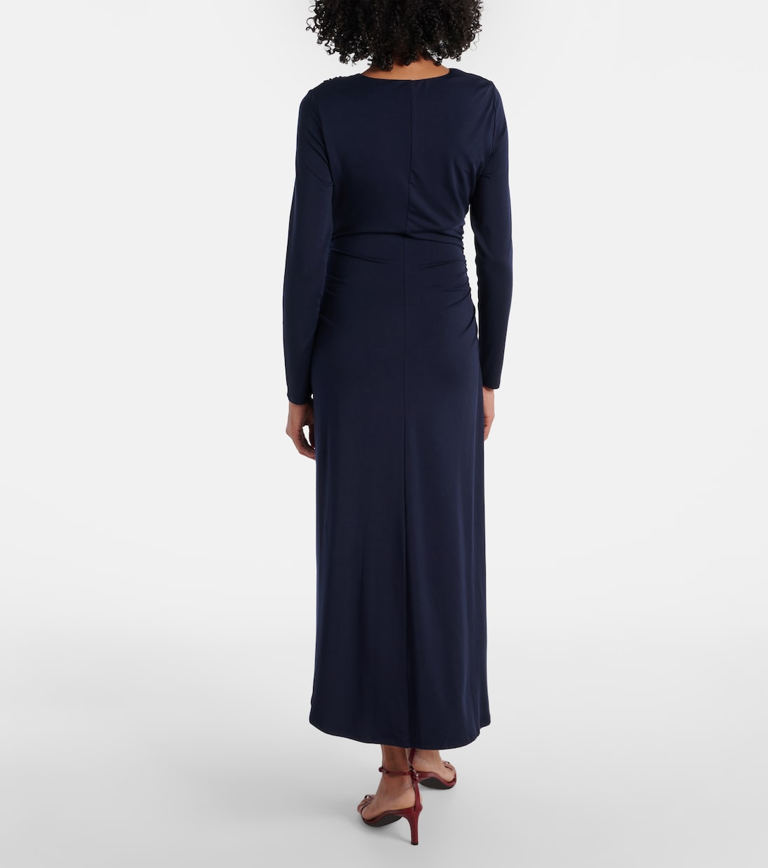 Abito midi con ruches | Veronica Beard
