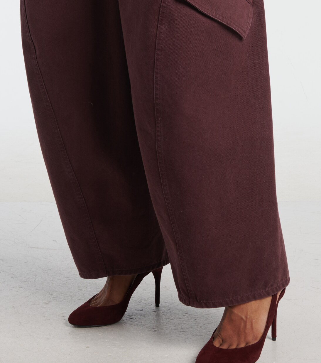 Pantaloni cargo in twill di cotone | Alaïa