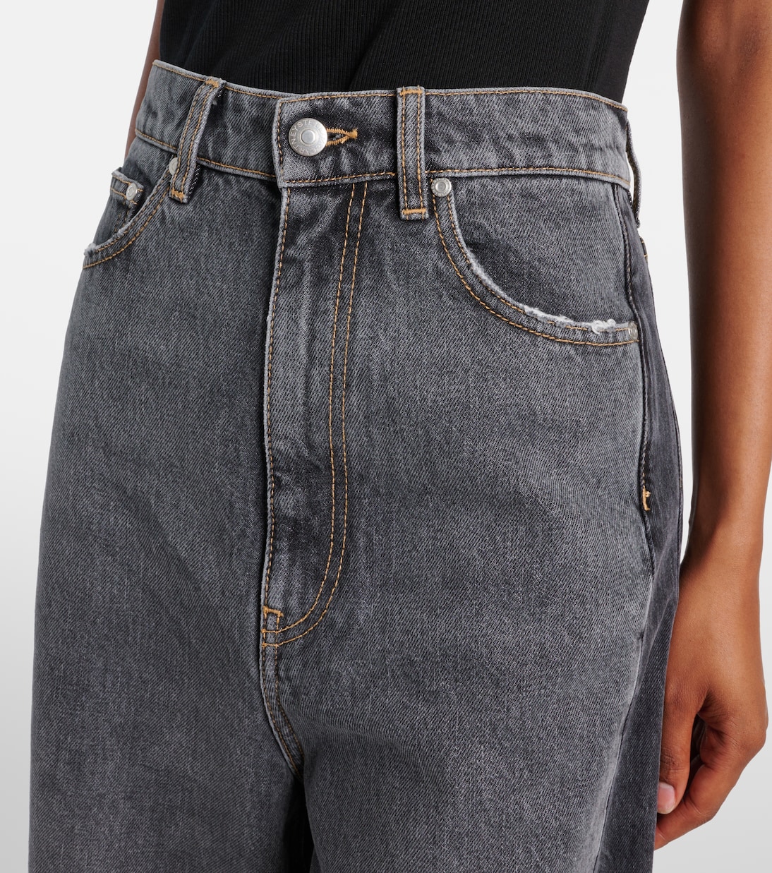 Jeans a gamba larga a vita alta | Stella McCartney