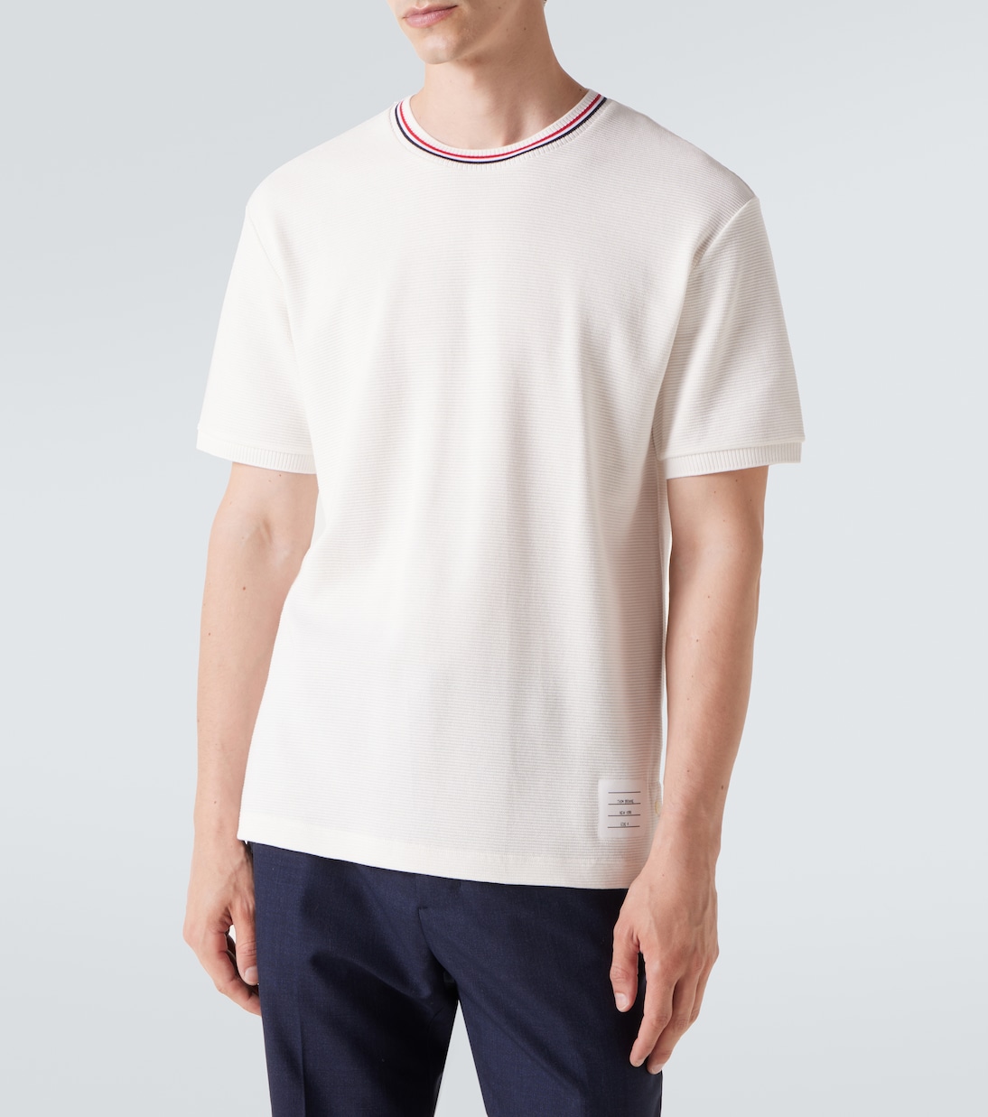 T-shirt in jersey di cotone | Thom Browne
