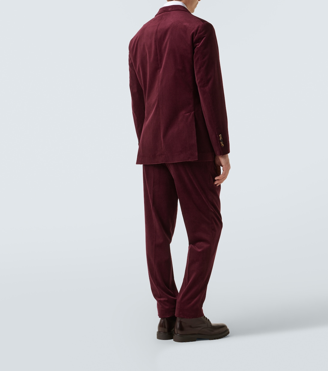 Traje de pana de algodón y cachemir | Brunello Cucinelli