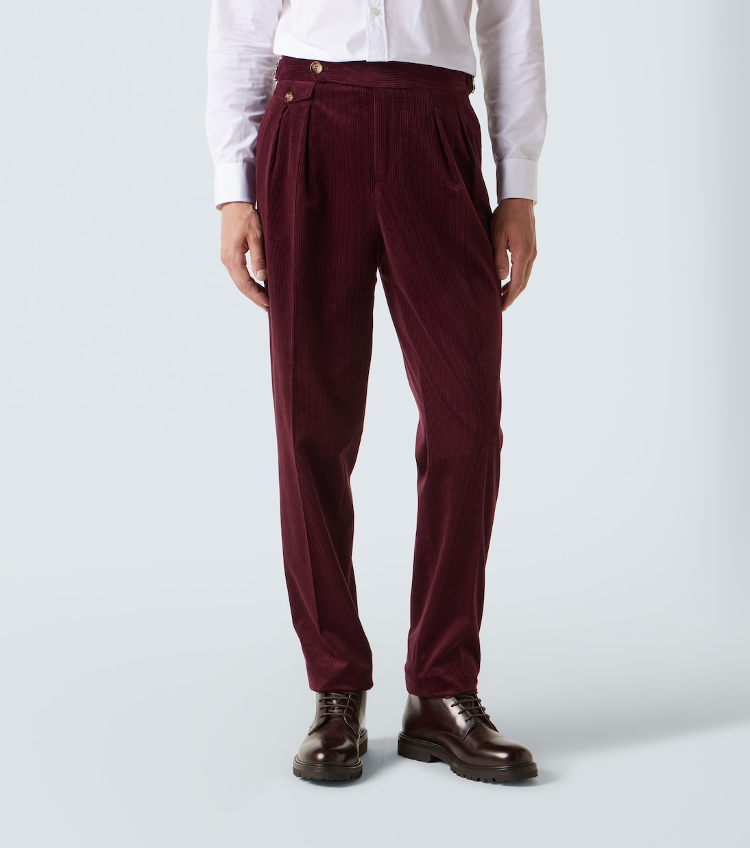 Traje de pana de algodón y cachemir | Brunello Cucinelli