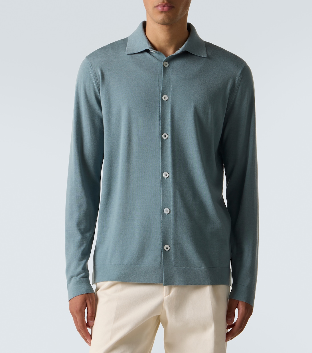 Virgin wool shirt | Lardini