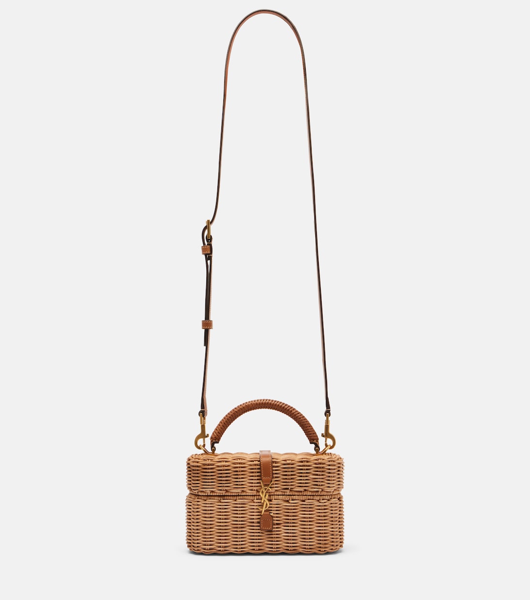 Schultertasche Gaby mit Leder | Saint Laurent
