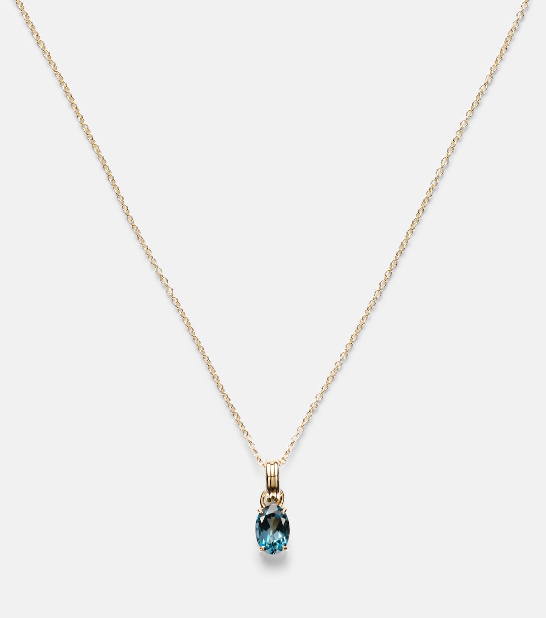 Halskette Serenity aus 14kt Gelbgold mit Spinel | Stone and Strand