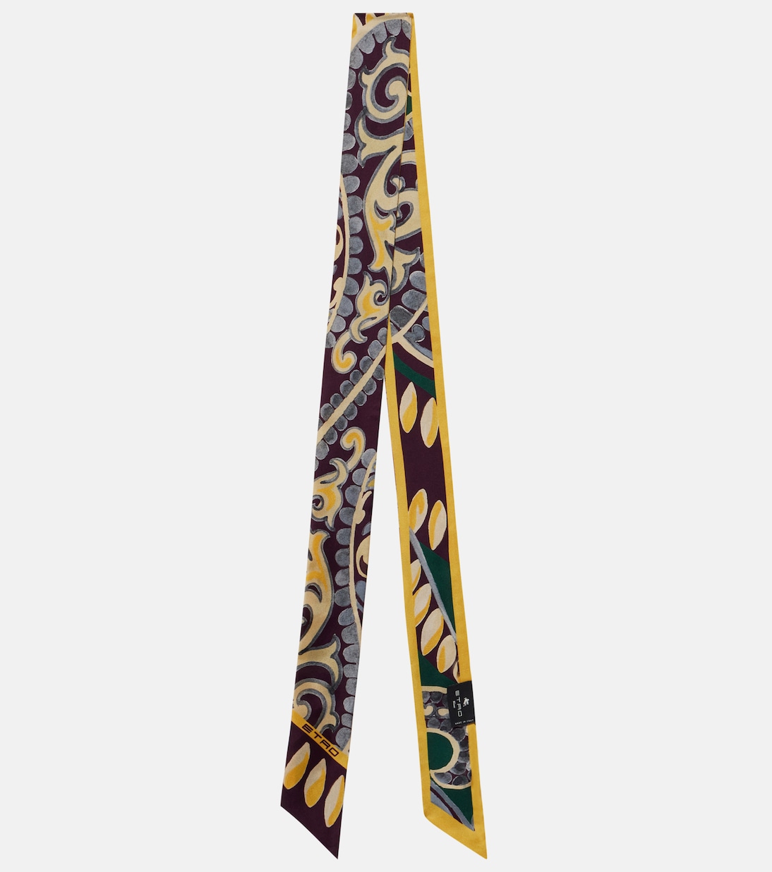 Sciarpa in twill di seta con stampa | Etro