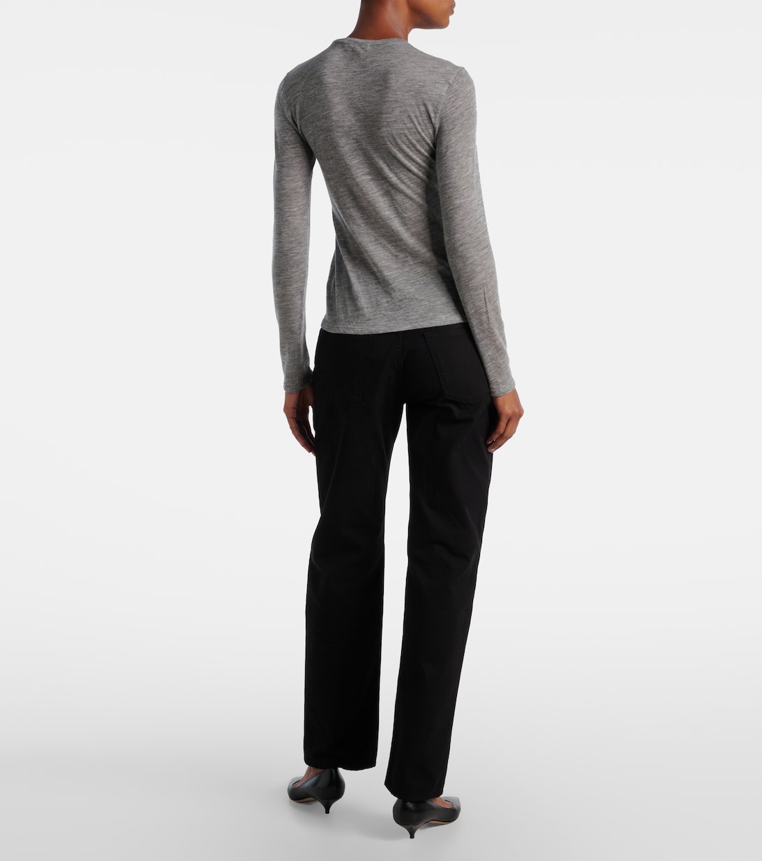 Iverness knitted cashmere top | The Row