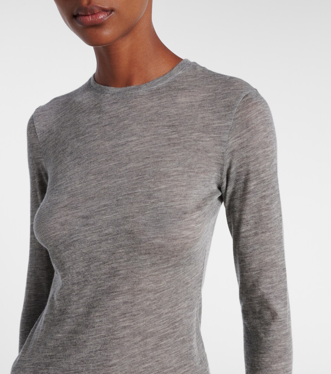 Iverness knitted cashmere top | The Row