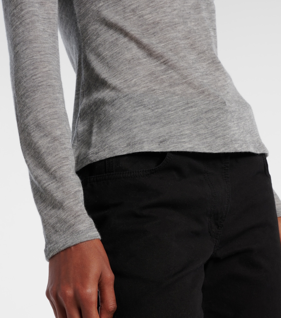 Iverness knitted cashmere top | The Row