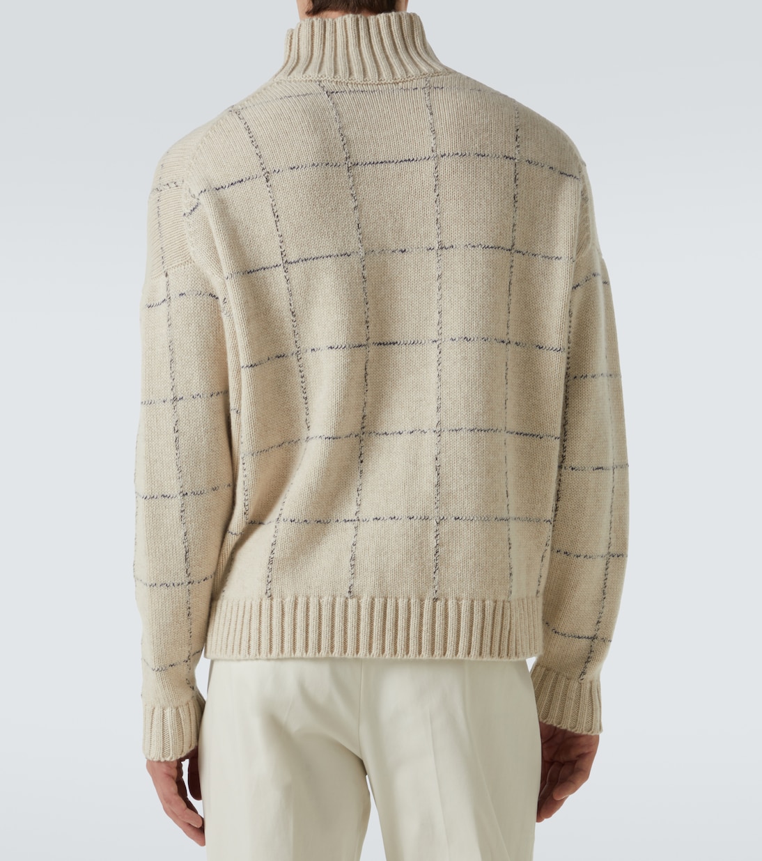 Jersey de cachemir en intarsia | Dunhill