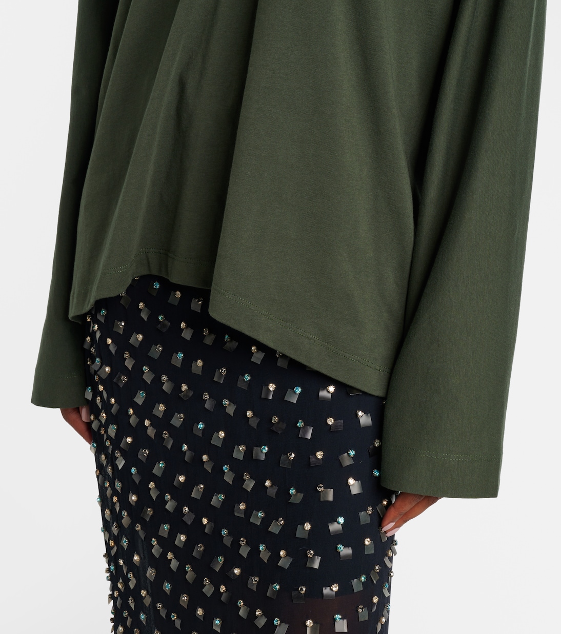 Top aus Baumwoll-Jersey | Dries Van Noten