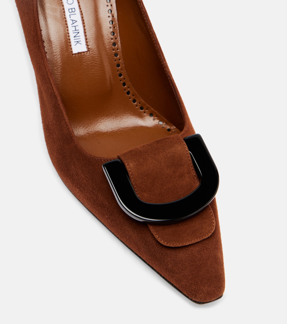 Escarpins Beti 70 en daim | Manolo Blahnik
