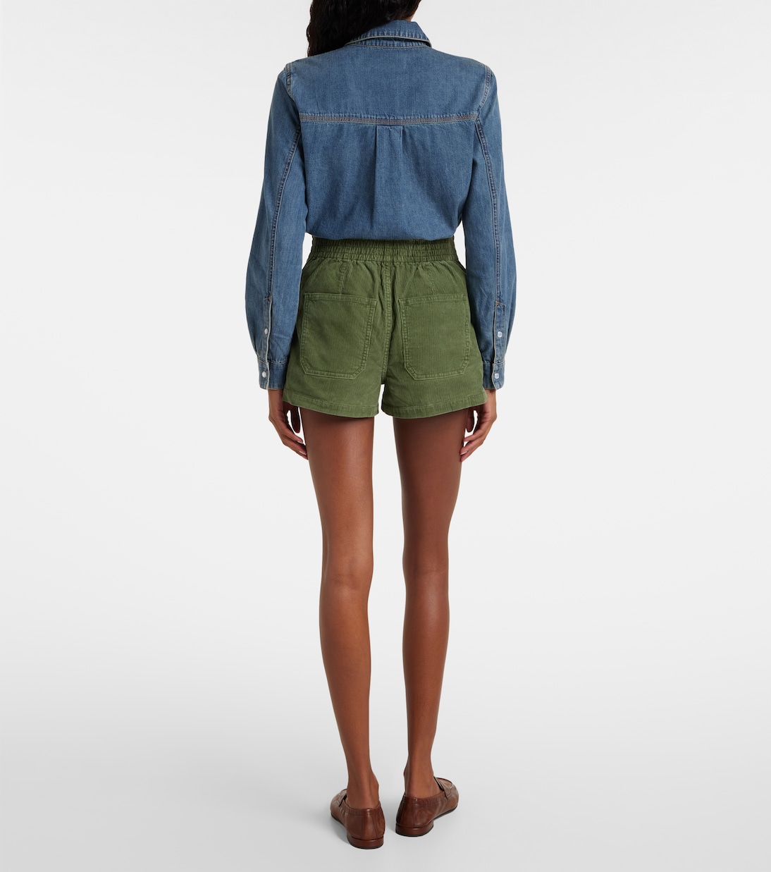 Sally corduroy shorts | Veronica Beard