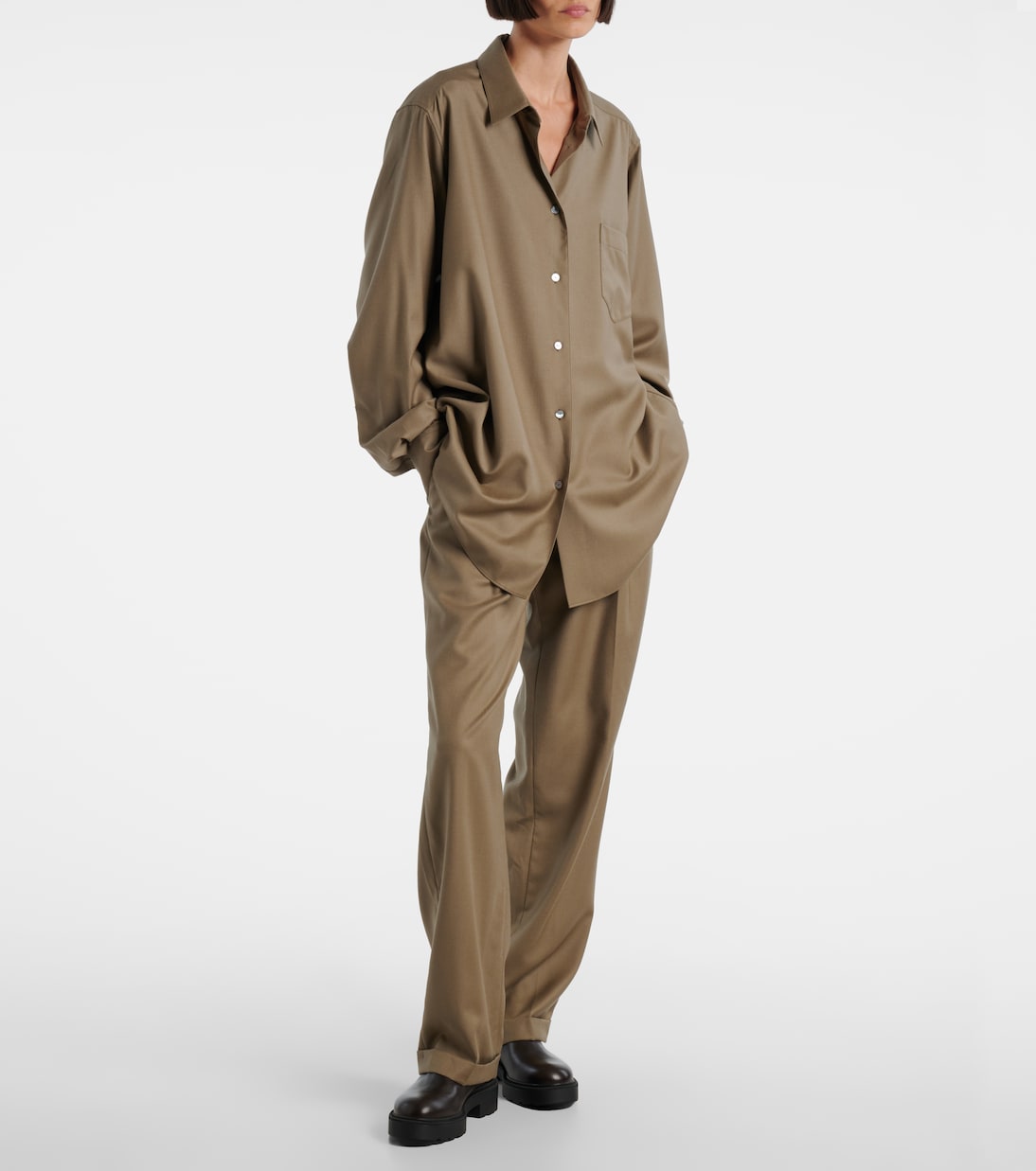 Nobilis Fast leather ankle boots | The Row