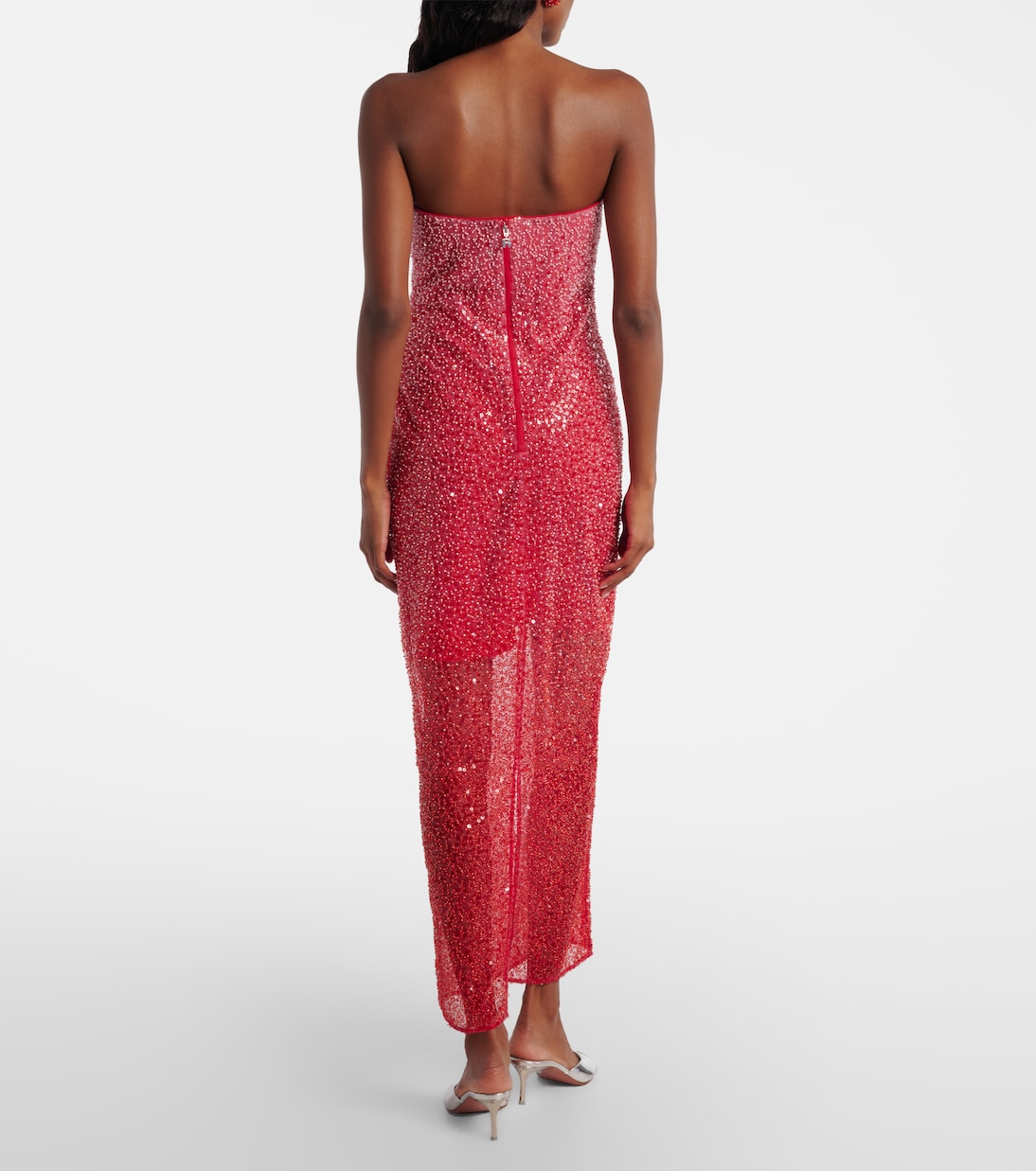 Beaded sequined maxi dress | Rotate