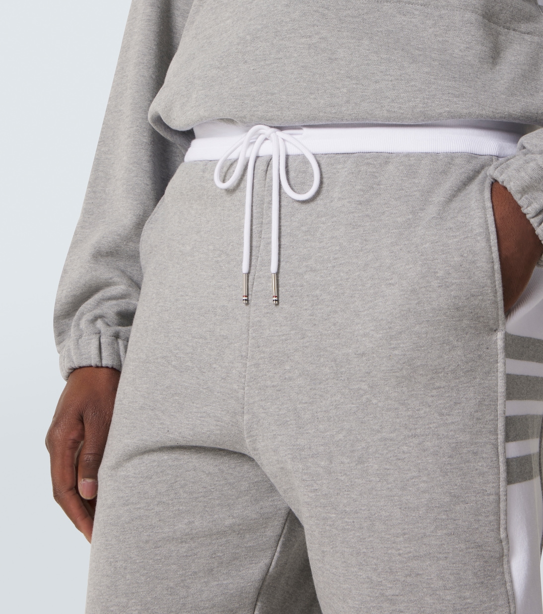 4-Bar cotton jersey shorts | Thom Browne