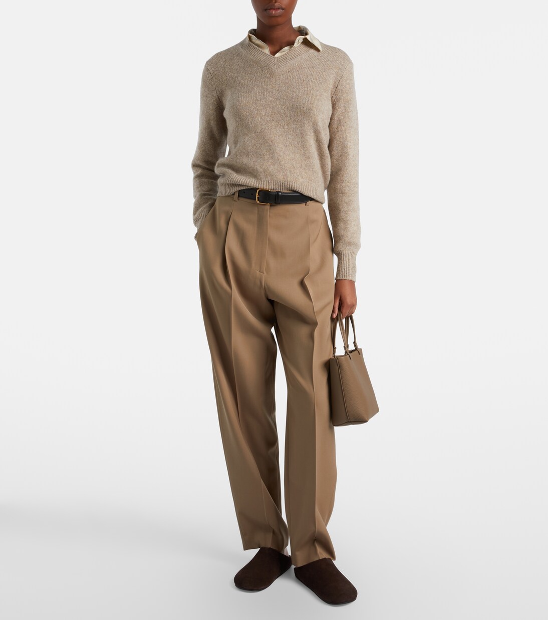 Park leather tote bag | The Row