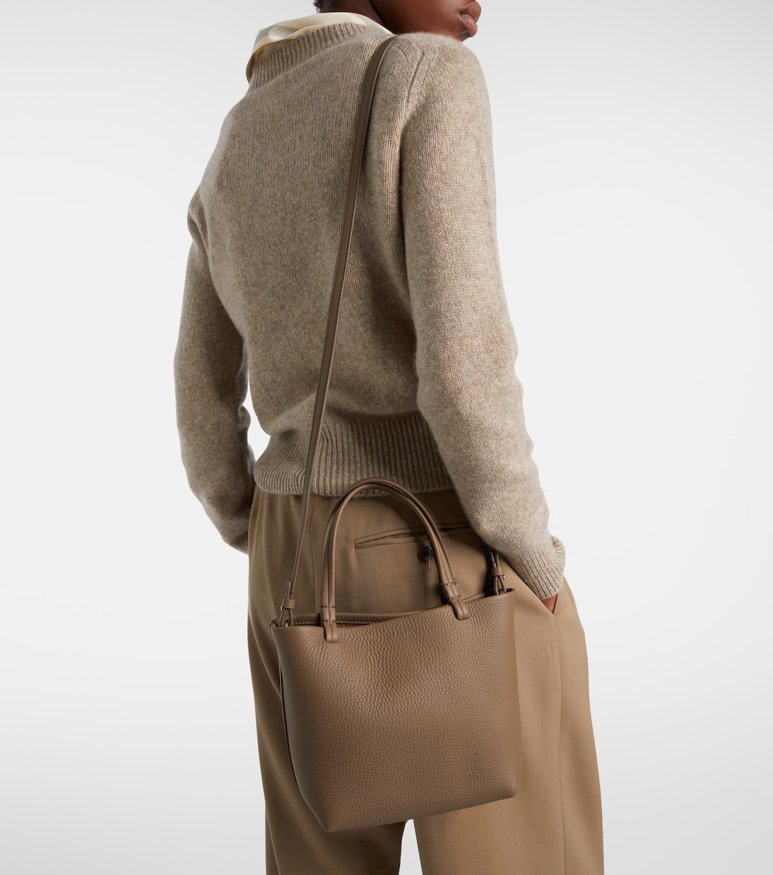 Park leather tote bag | The Row