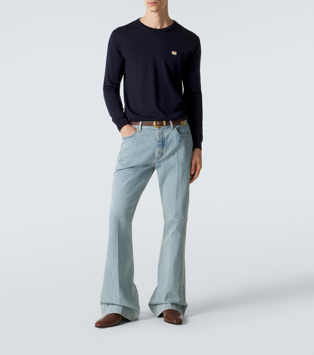 VLogo virgin wool sweater | Valentino