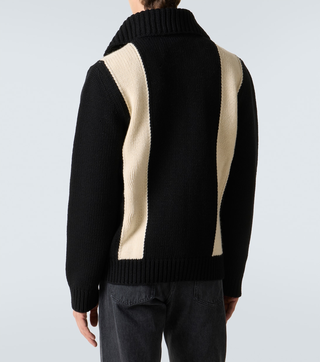 Virgin wool zip-up sweater | Valentino
