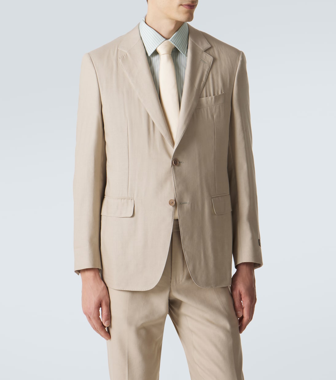 Traje de lino y lana | Canali