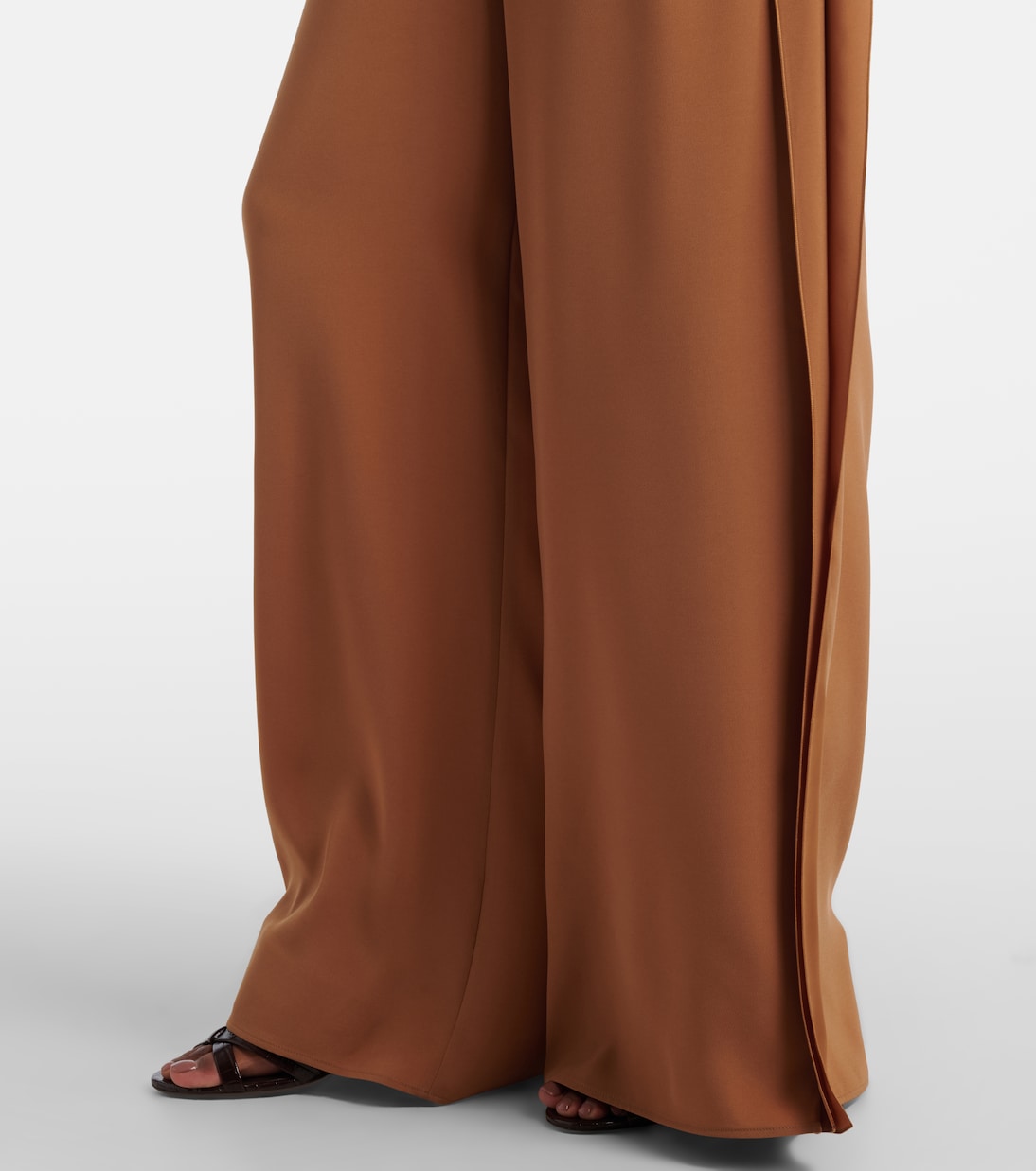 Crêpe wide-leg pants | Max Mara