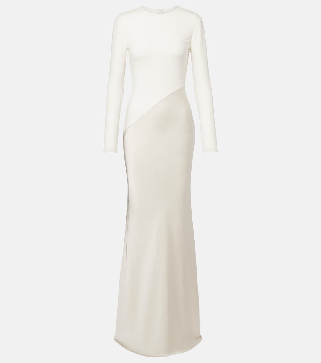 Robe aus Satin und Jersey | Roland Mouret