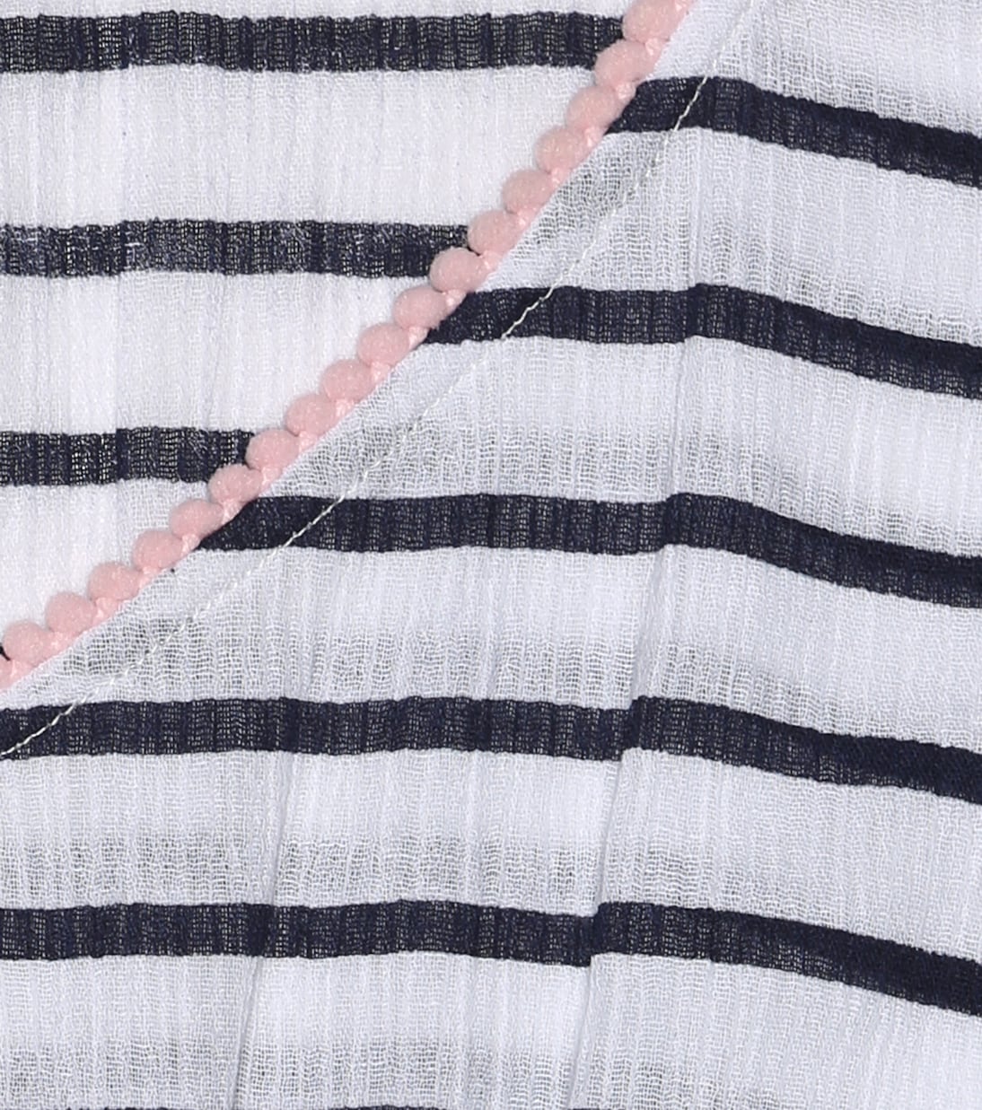Gestreifter Kaftan aus Baumwolle | Heidi Klein Kids