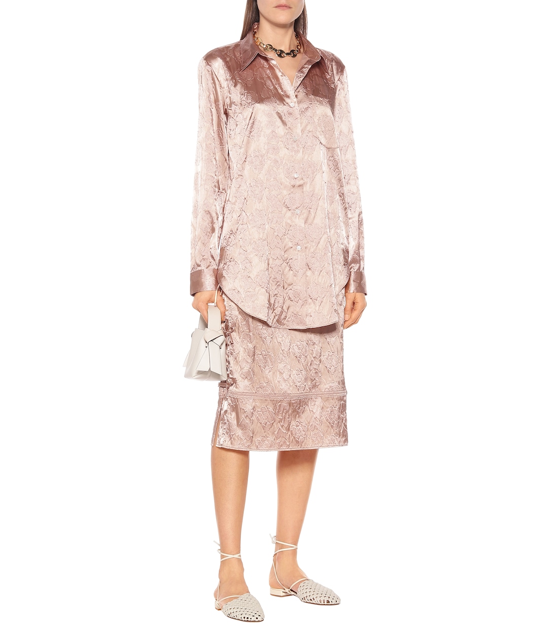 Camicia in raso stretch | Acne Studios