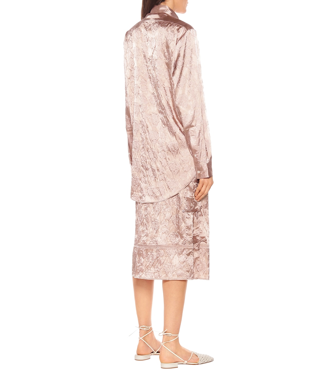 Camicia in raso stretch | Acne Studios