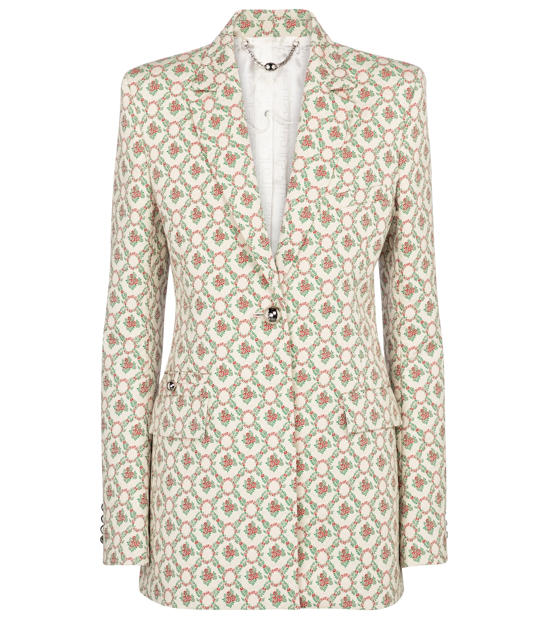 Floral jacquard blazer | Rabanne