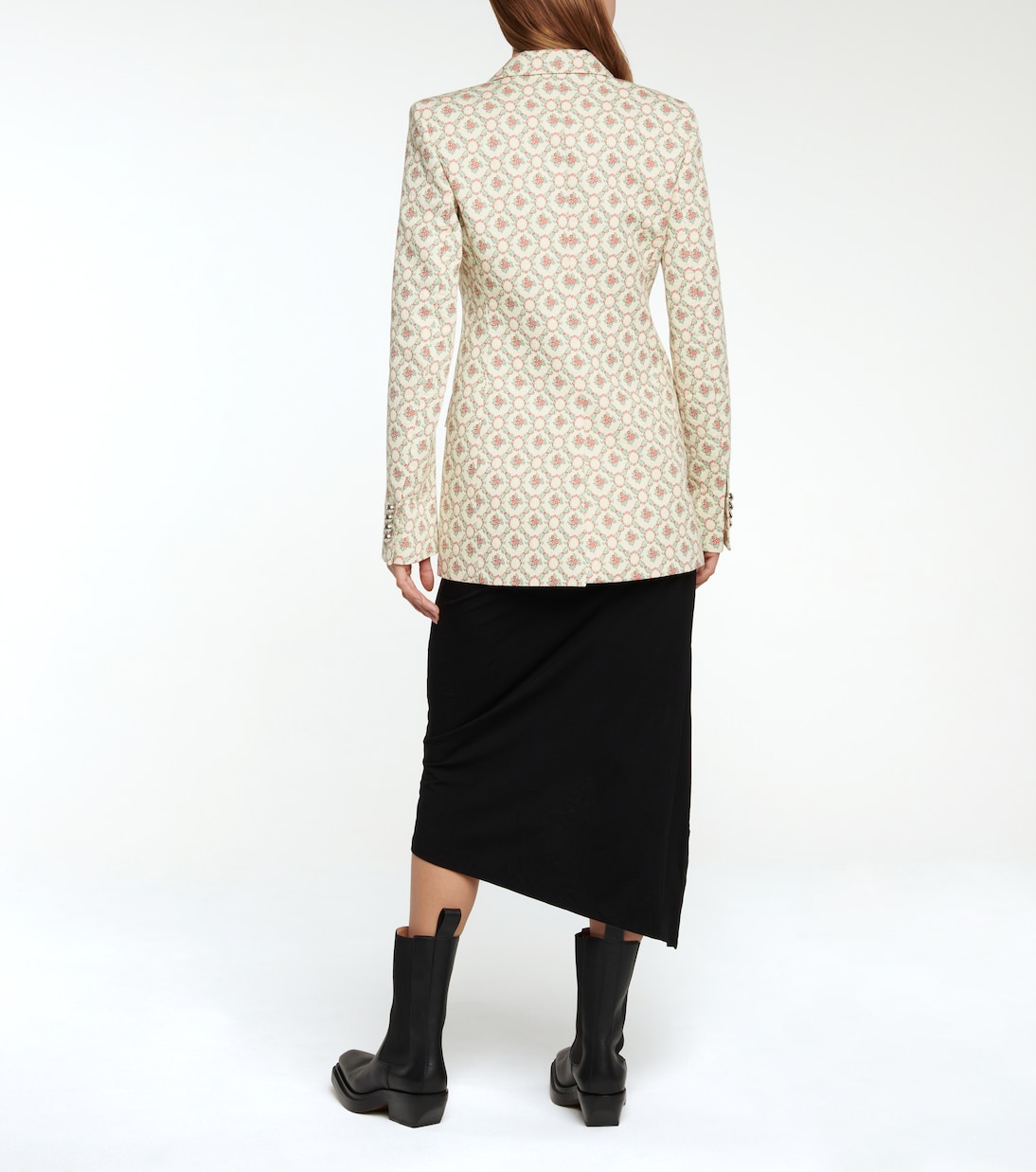 Floral jacquard blazer | Rabanne