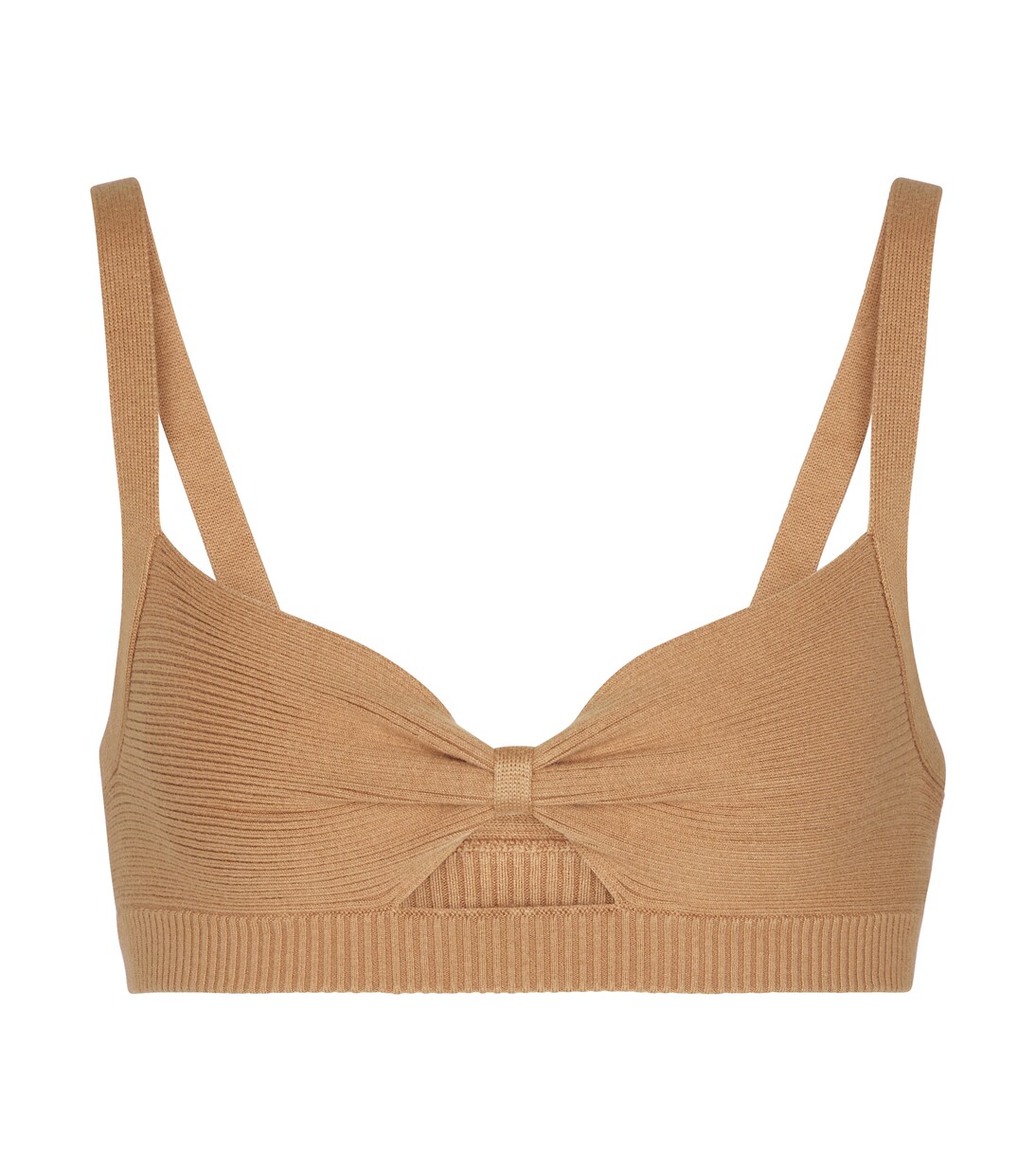 Bralette Cinch in maglia a coste | Live The Process