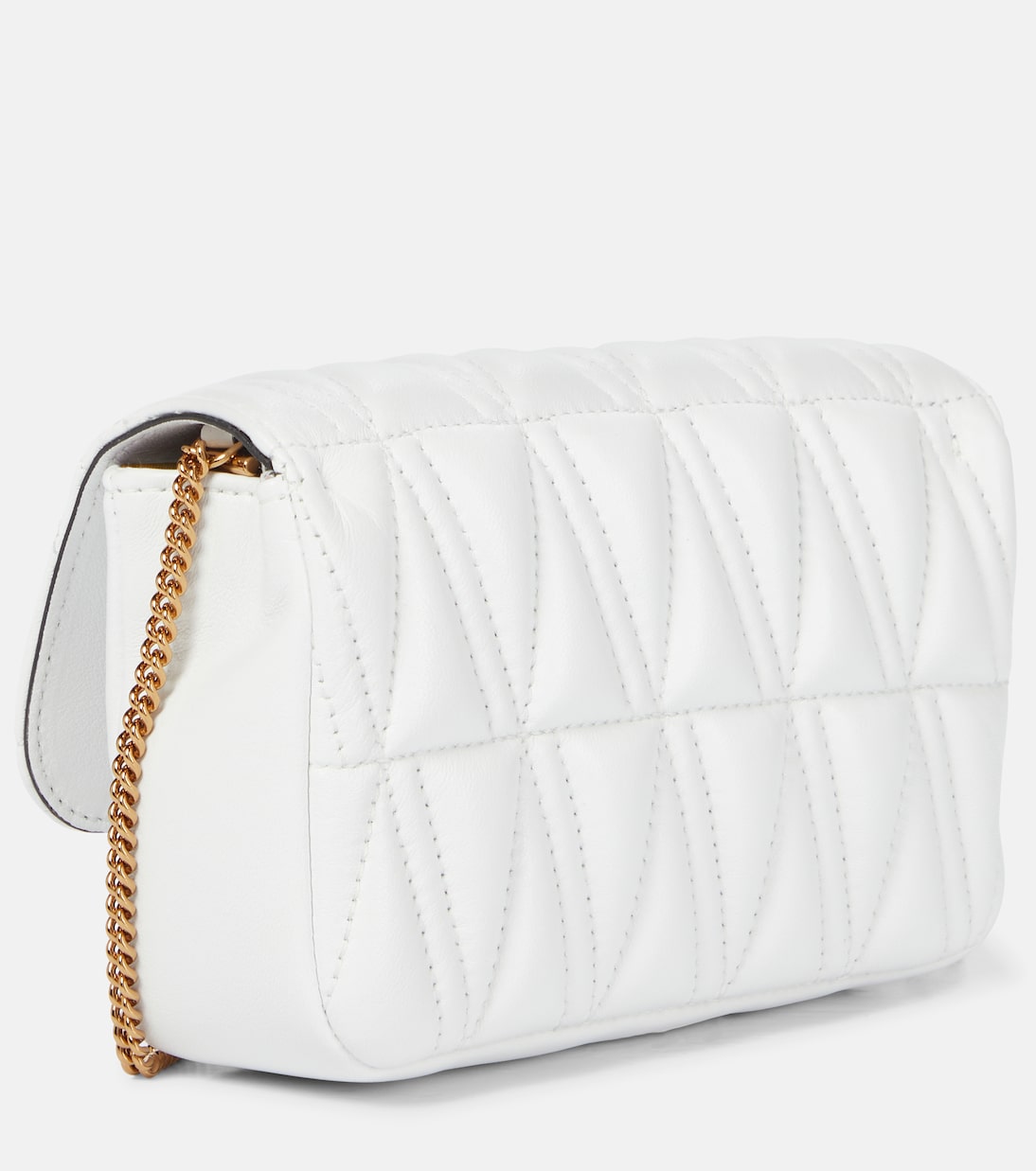 Borsa a tracolla Virtus Small in pelle | Versace