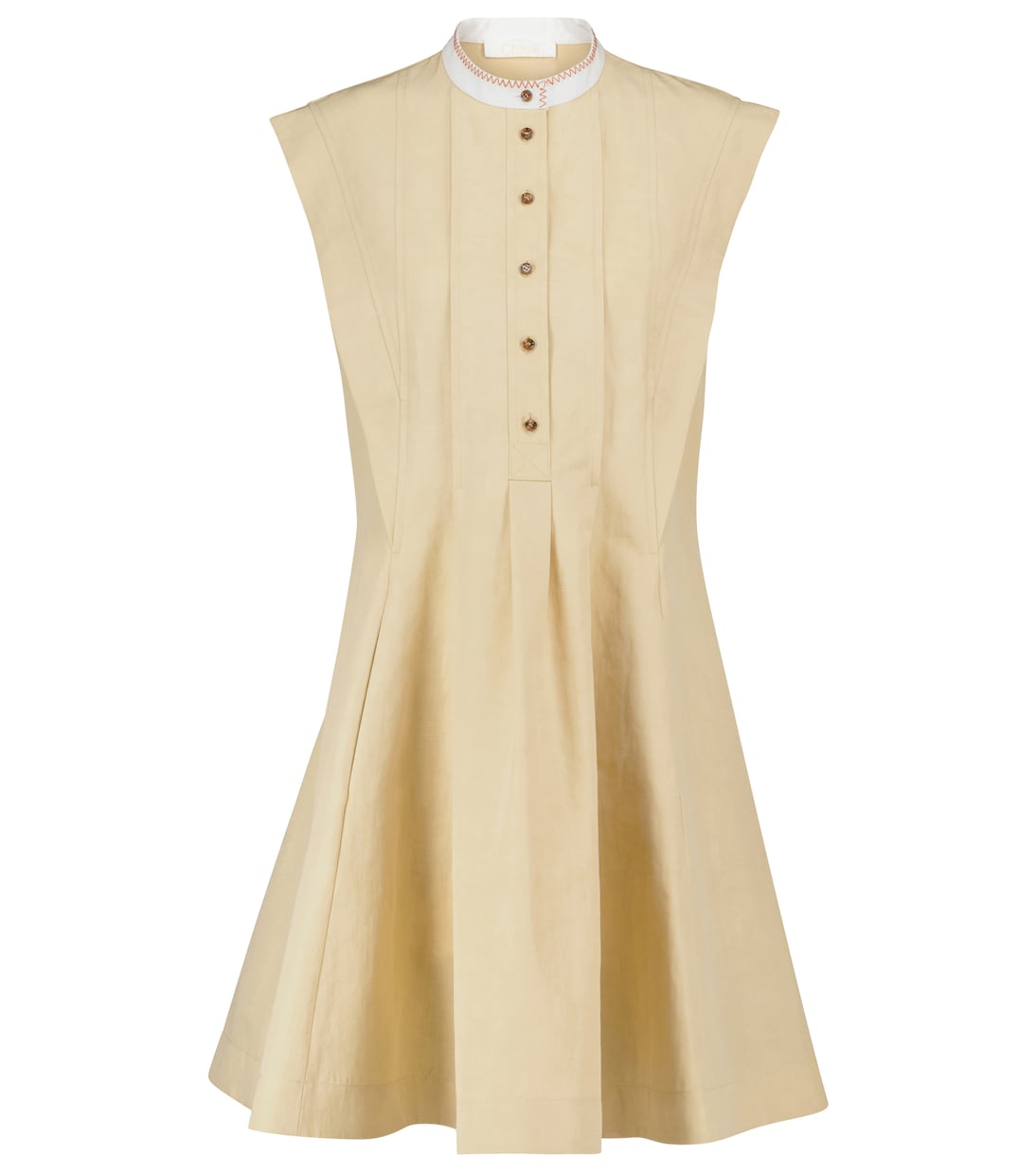 Robe en lin et coton | Chloé