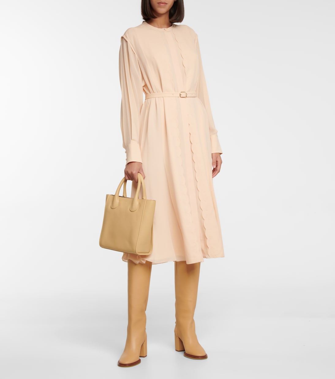Joyce Small leather tote | Chloé