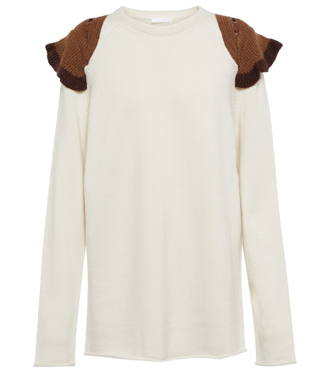 Jersey de lana y cachemir con paneles | Chloé