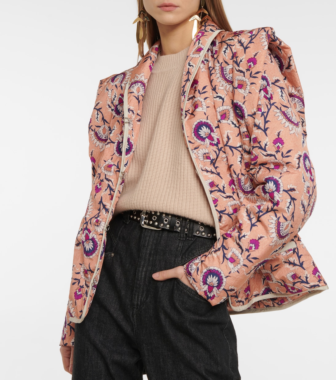 Giacca convertibile imbottita Janissae in nylon | Isabel Marant