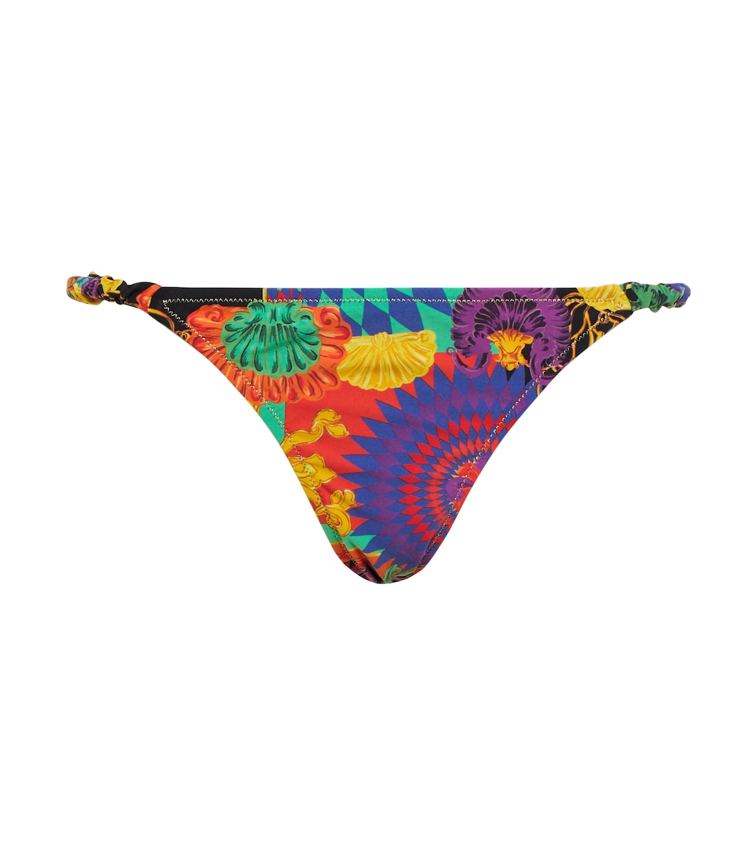 Scrunchie printed bikini bottoms | Reina Olga