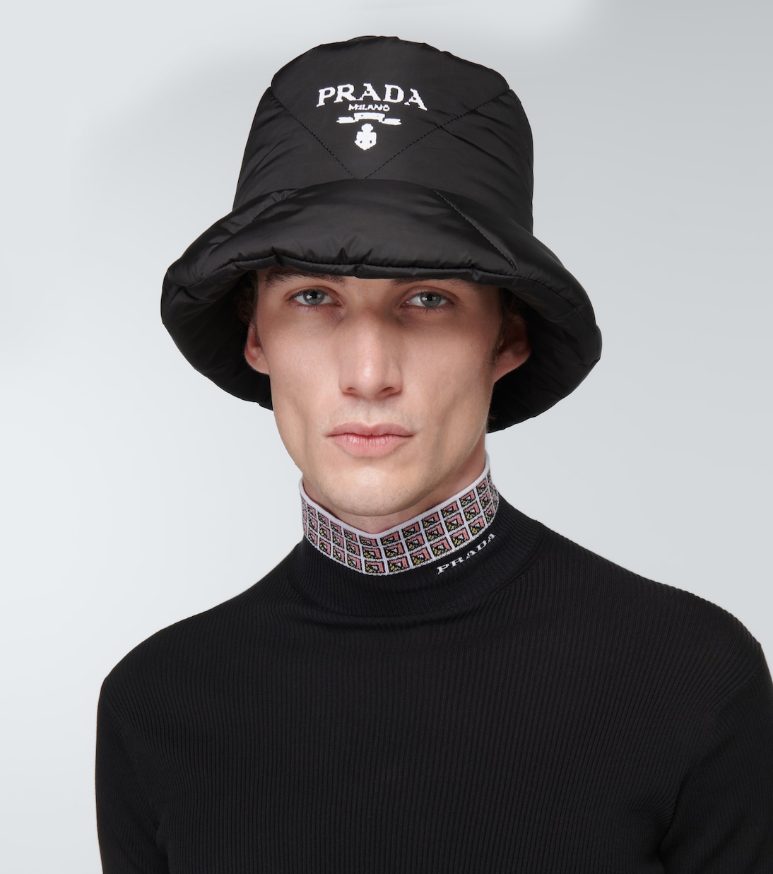 Wattierter Hut aus Re-Nylon | Prada