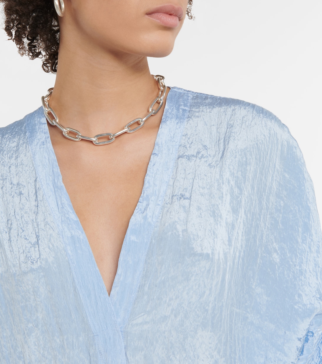 Bluse aus Satin | Vince