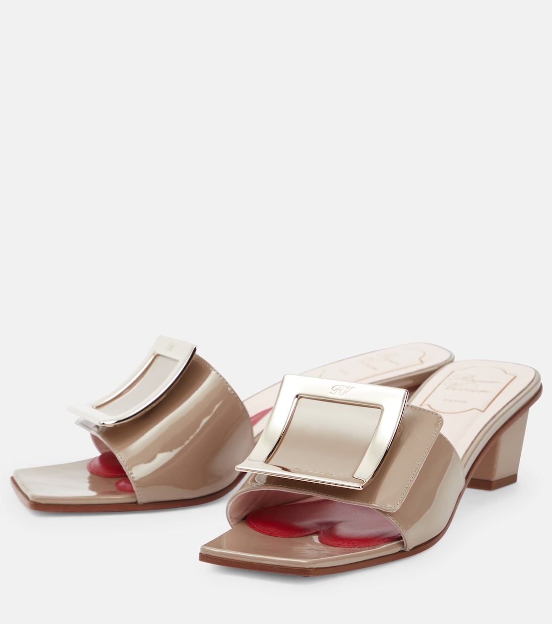 Pantoletten Love Vivier aus Lackleder | Roger Vivier