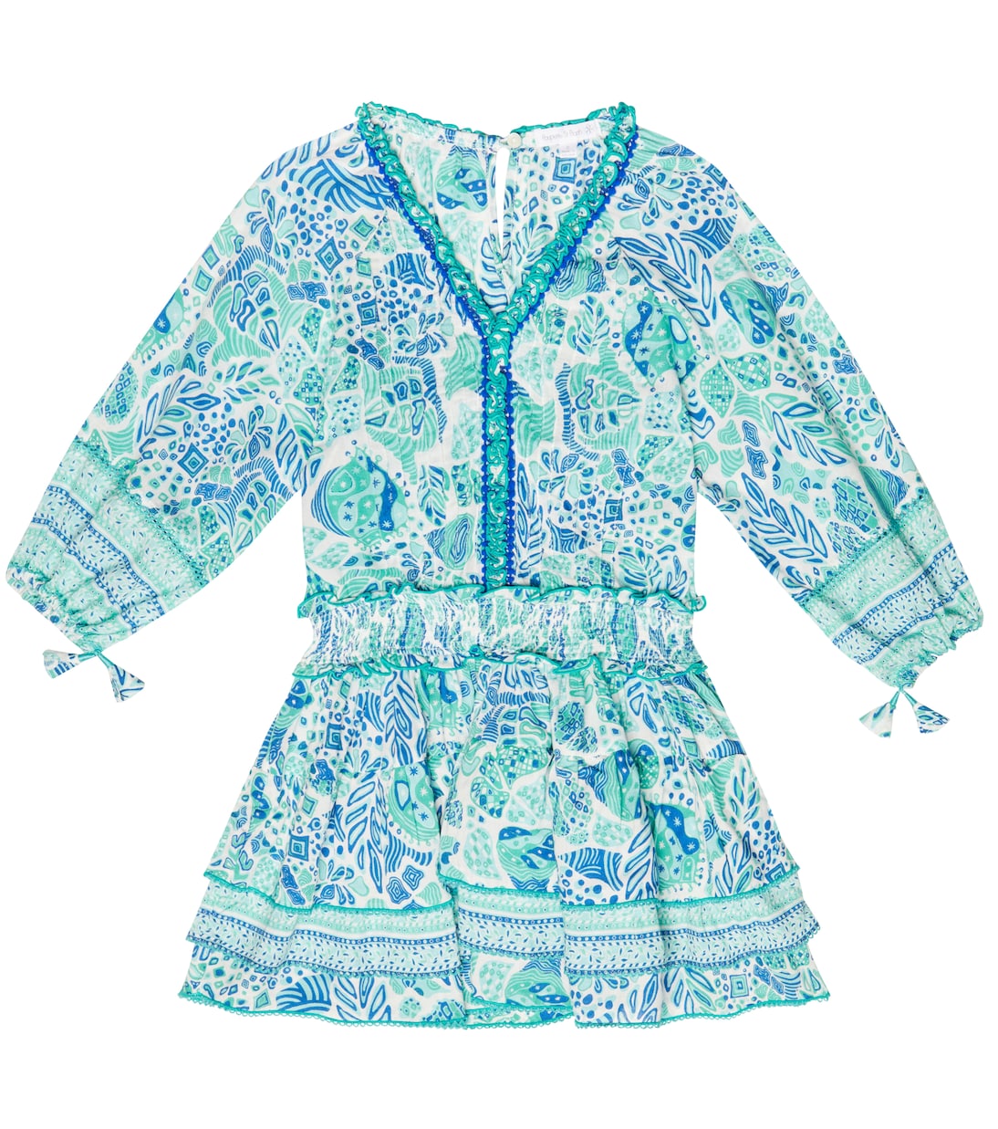 Vestido Ariel estampado | Poupette St Barth Kids