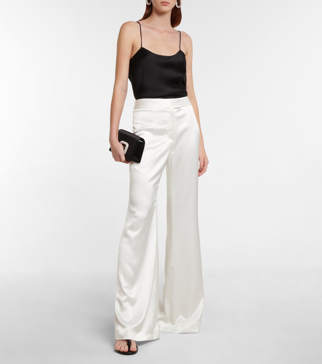 Pantalon ample de mariée Julianne | Galvan