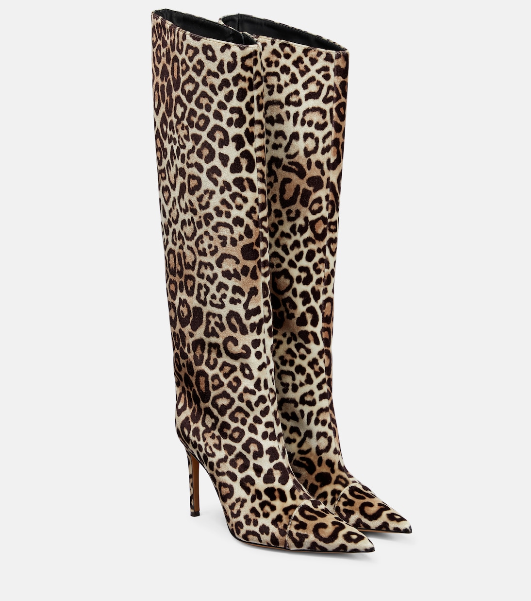 Botas altas de terciopelo | Alexandre Vauthier
