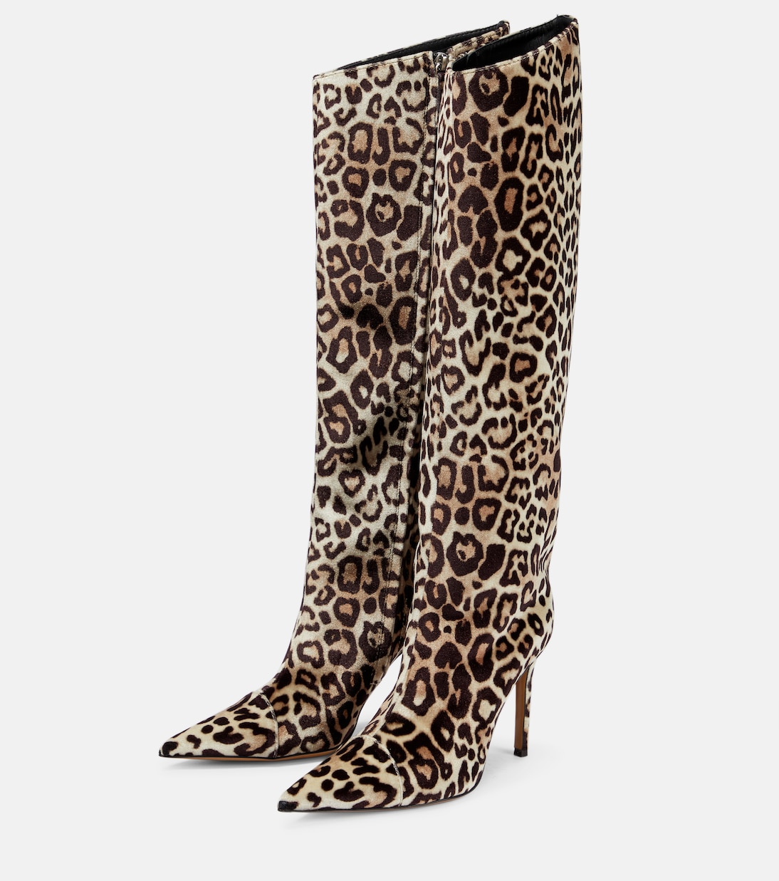 Botas altas de terciopelo | Alexandre Vauthier