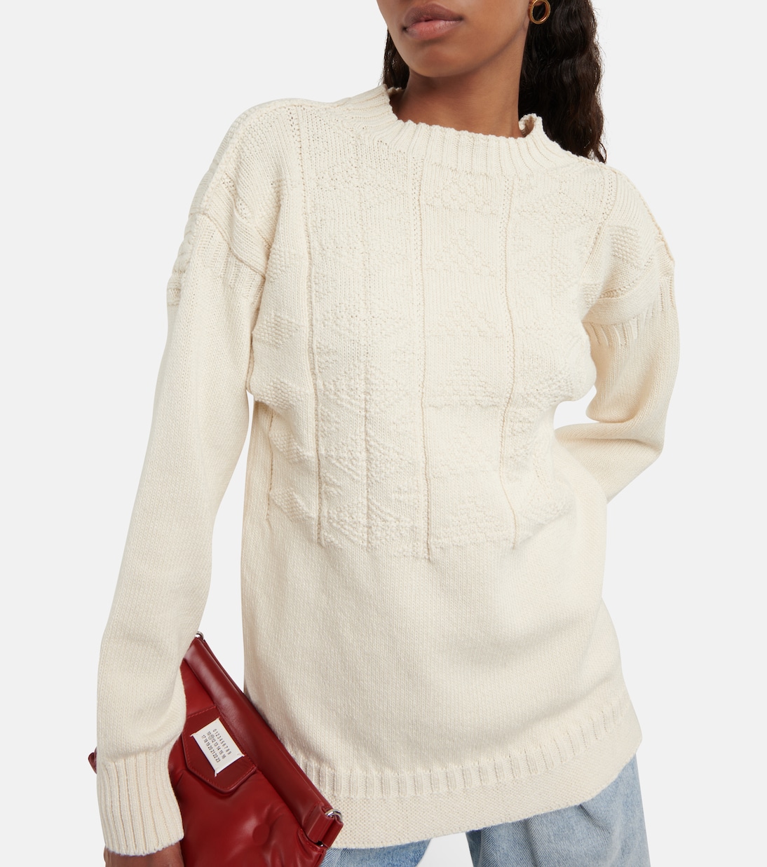 Pullover in maglia testurizzata | Maison Margiela