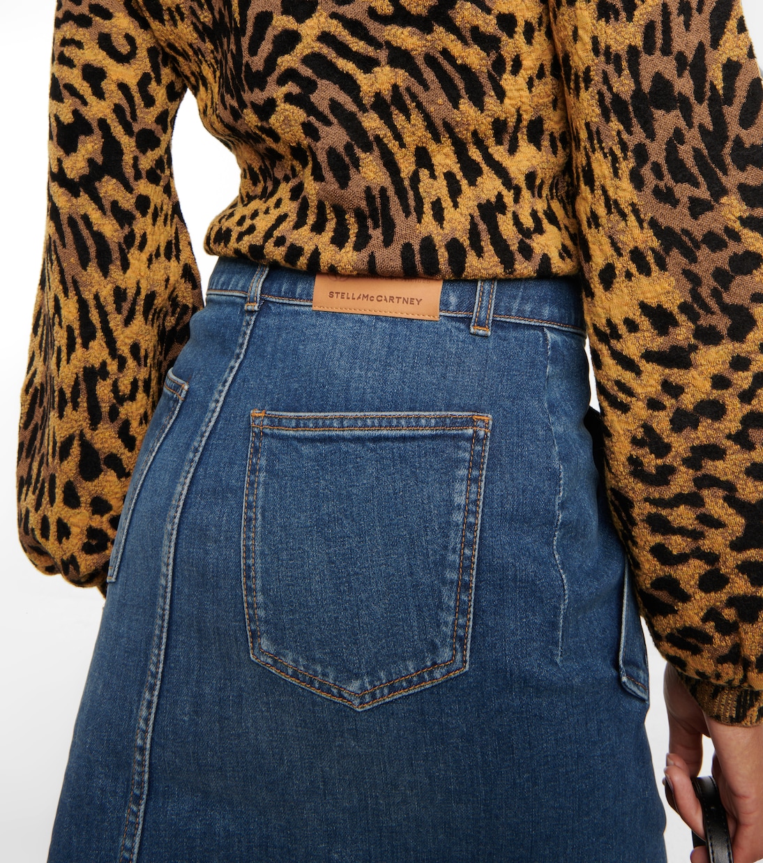 Falda midi vaquera | Stella McCartney